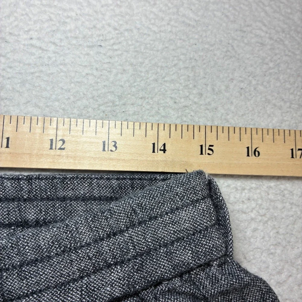 Banana Republic Linen Blend Pants Men 31x27 Black Athletic Chino Summer Cropped